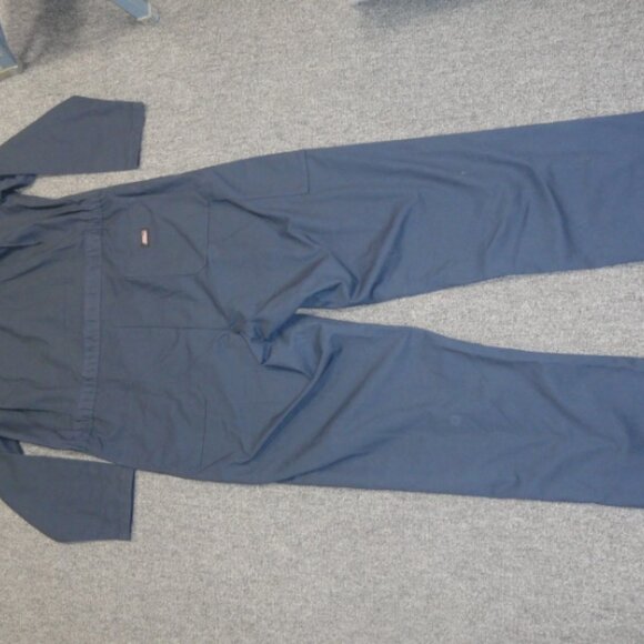 XLT BLUE DICKIE szX-LARGE TALL sz46x32.5 COVERALLS LD 6680 - Picture 10 of 12